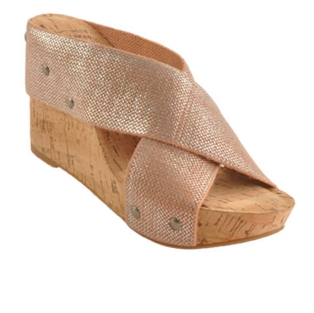 COPY - Lucky Brand: Miller Cork Wedges in size 8 1/2